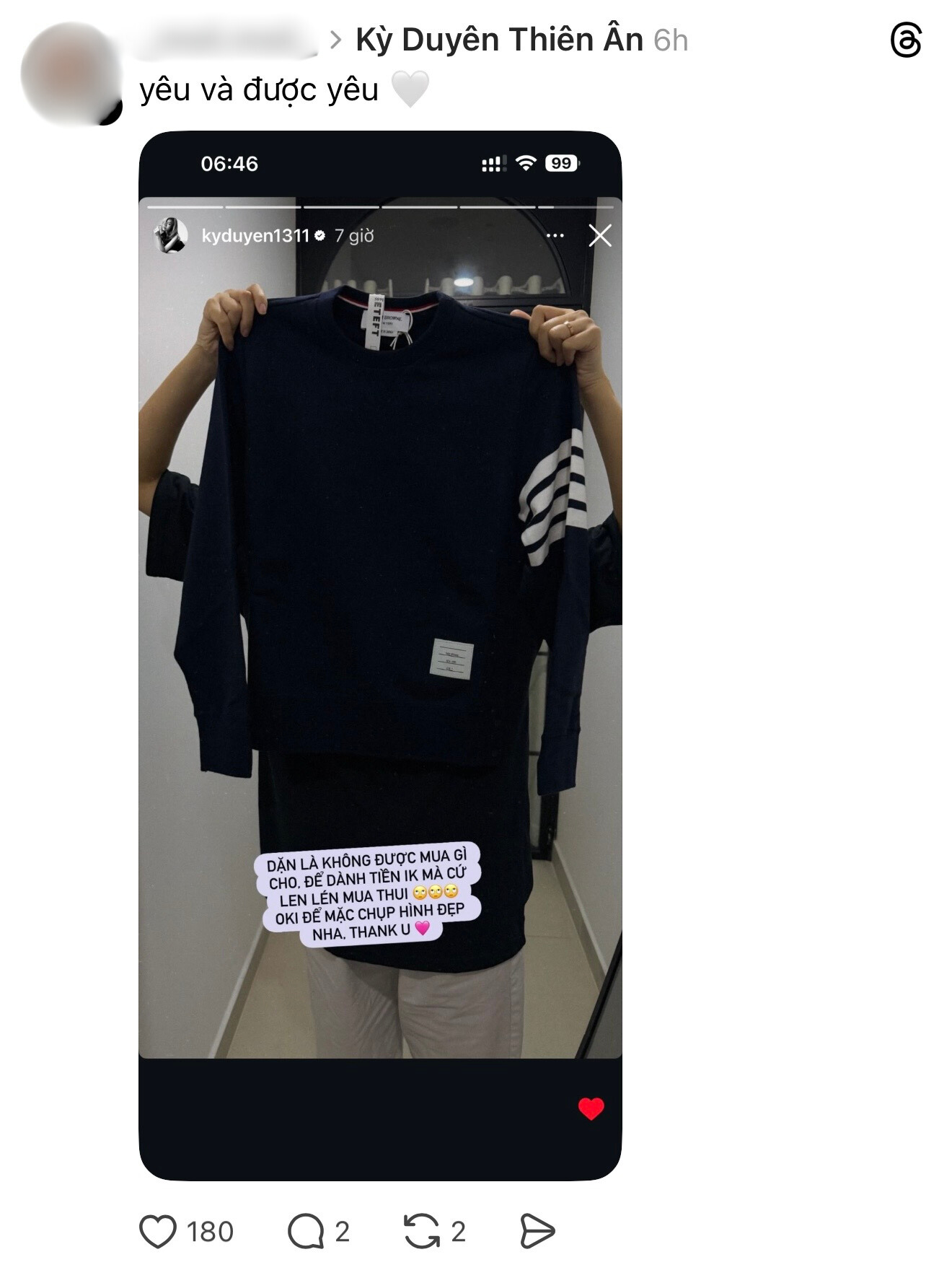 Thi&ecirc;n &Acirc;n chi chục triệu chỉ để dỗ Kỳ Duy&ecirc;n?- Ảnh 1.