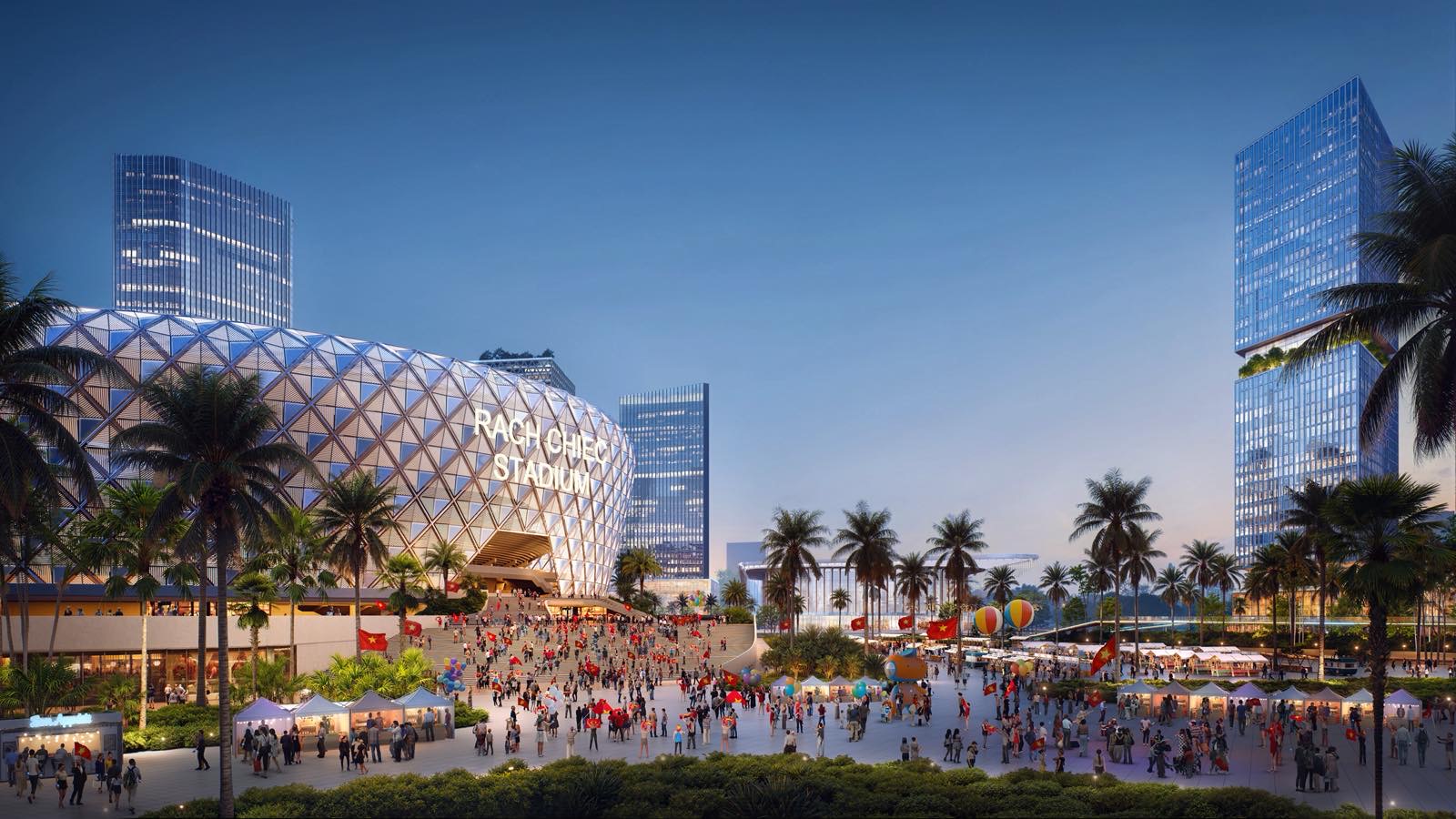 Sun Group đầu tư hơn 145.000 tỷ đồng x&acirc;y dựng Khu li&ecirc;n hợp Thể dục Thể thao Quốc gia Rạch Chiếc tại TP.HCM- Ảnh 2.