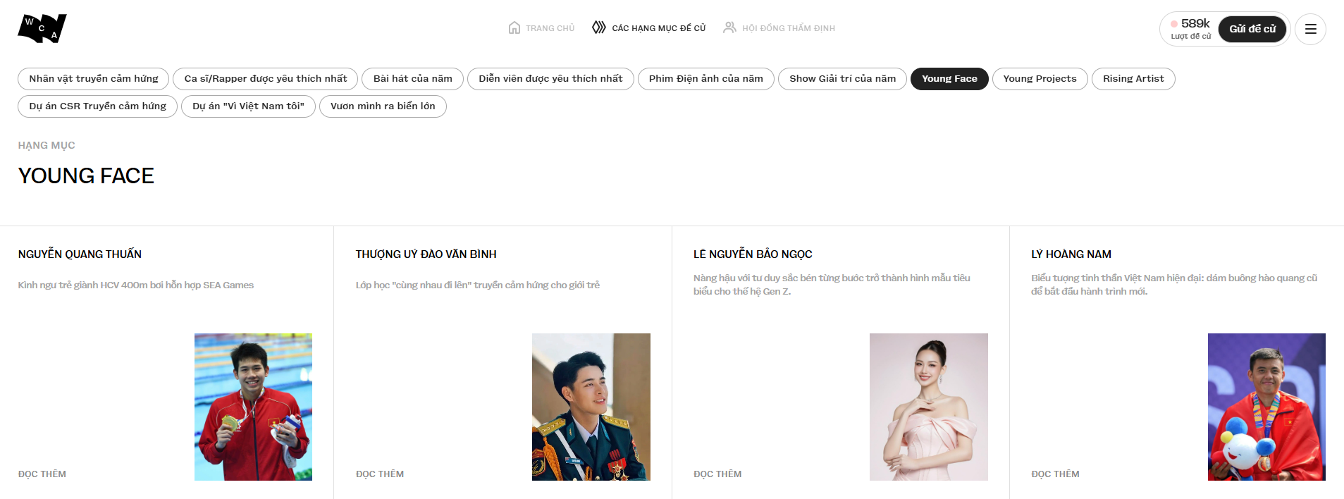Điểm danh loạt đề cử &ldquo;mặt b&uacute;ng ra v&agrave;ng&rdquo; được cộng đồng gửi về WeChoice Awards- Ảnh 1.