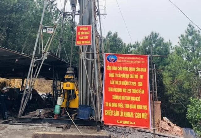 Chinh phục địa chất phức tạp, khoan s&acirc;u 1.320m v&agrave;o l&ograve;ng đất t&igrave;m kho b&aacute;u, một doanh nghiệp tr&ecirc;n s&agrave;n lập kỳ t&iacute;ch chưa từng c&oacute; tại Quảng Ninh- Ảnh 1.