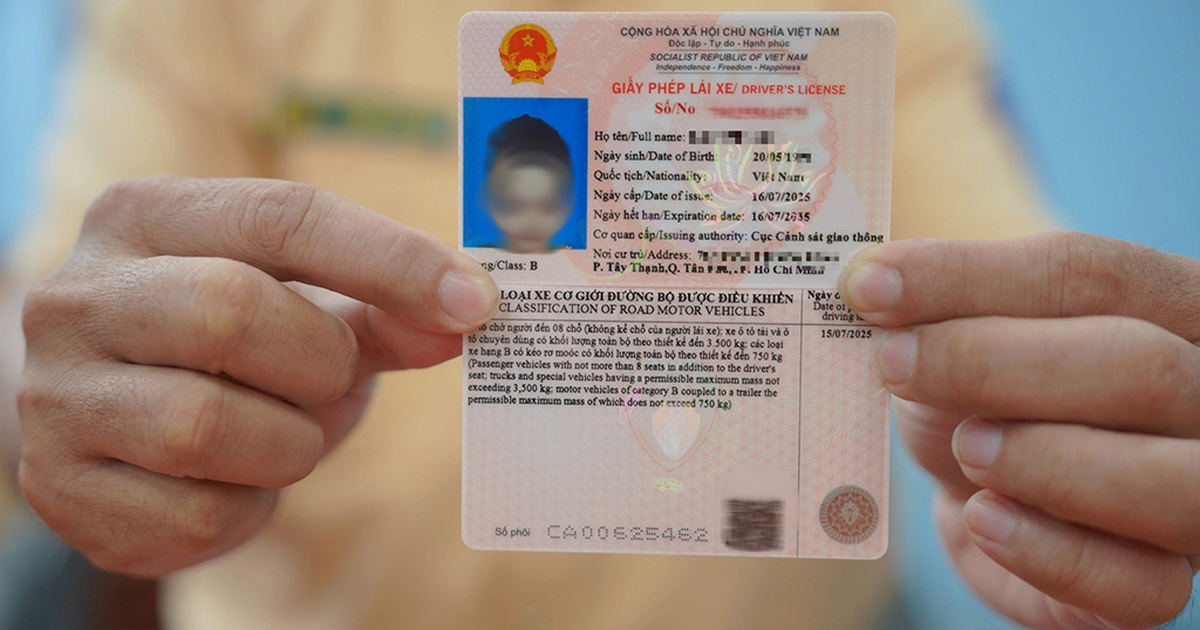 Th&ocirc;ng tin về giấy ph&eacute;p l&aacute;i xe m&agrave;u hồng mới, người d&acirc;n ai cũng cần biết- Ảnh 3.