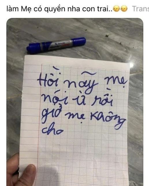 Bức h&igrave;nh đang khiến nhiều cha mẹ tranh c&atilde;i gay gắt: Đừng khiến con nghĩ rằng, lời n&oacute;i của người lớn v&ocirc; gi&aacute; trị!- Ảnh 1.