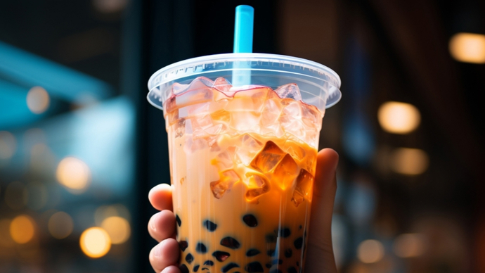 V&igrave; sao uống tr&agrave; sữa xong dễ mất ngủ?- Ảnh 1.