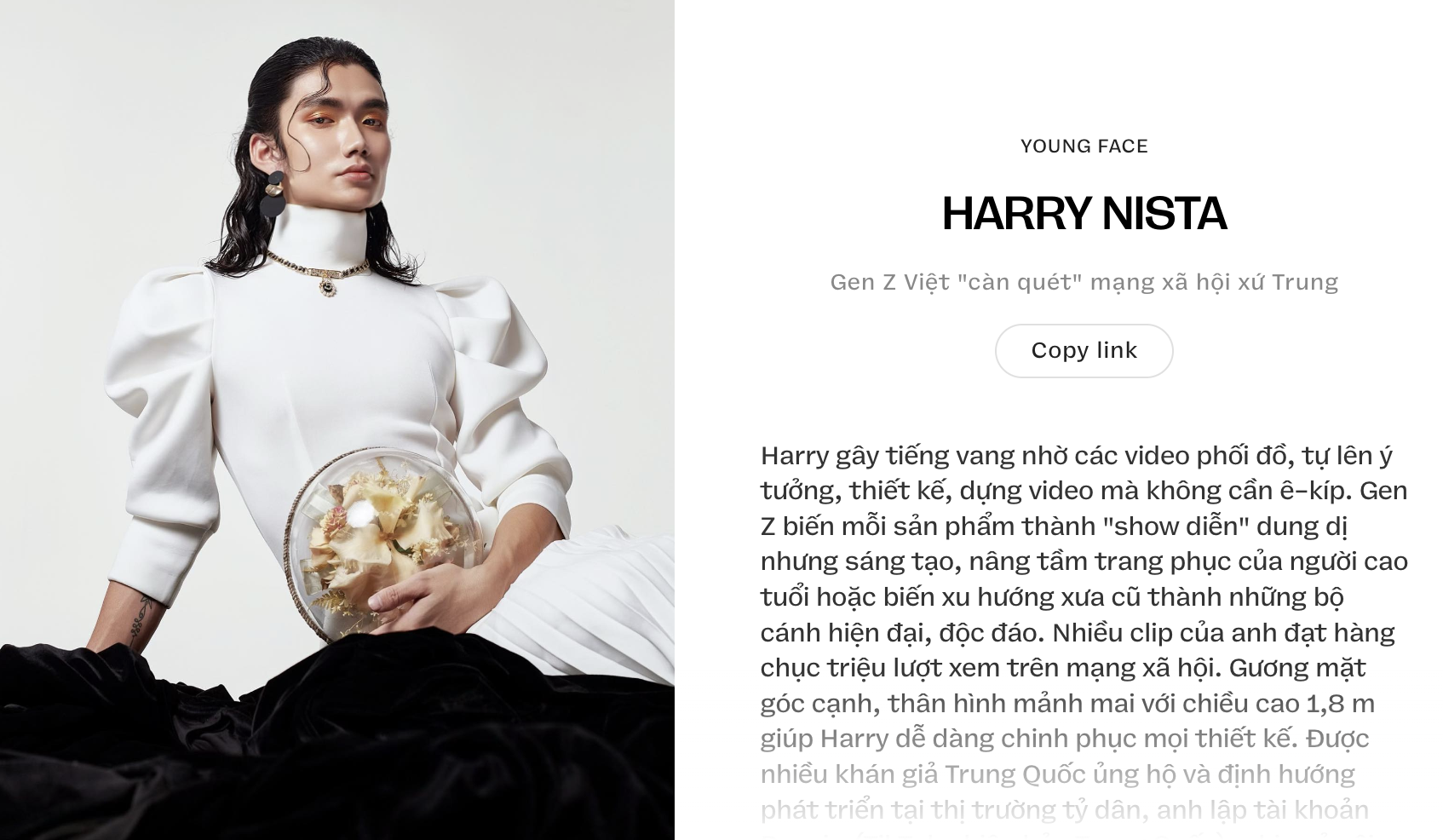 Qu&aacute; khứ từng l&agrave; ch&uacute; tiểu nặng gần trăm k&yacute; của ch&agrave;ng trai Việt trở th&agrave;nh hiện tượng thời trang tại Trung Quốc- Ảnh 13.