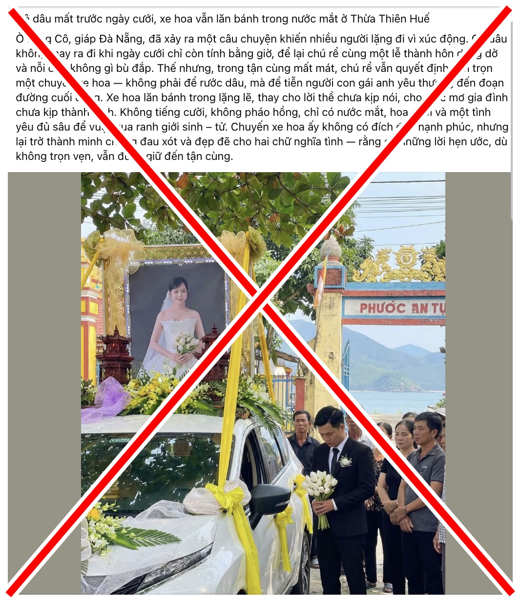 Vụ c&ocirc; g&aacute;i Huế đột ngột qua đời trước ng&agrave;y cưới nửa th&aacute;ng: Ch&uacute; rể bức x&uacute;c l&ecirc;n tiếng với những bức ảnh AI xuy&ecirc;n tạc- Ảnh 3.