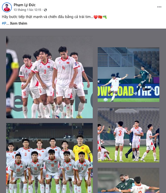 Facebook U23 Việt Nam nổ tung sau chiến thắng vỡ &ograve;a cảm x&uacute;c: Đ&igrave;nh Bắc, Trung Ki&ecirc;n hot cỡ n&agrave;y- Ảnh 5.