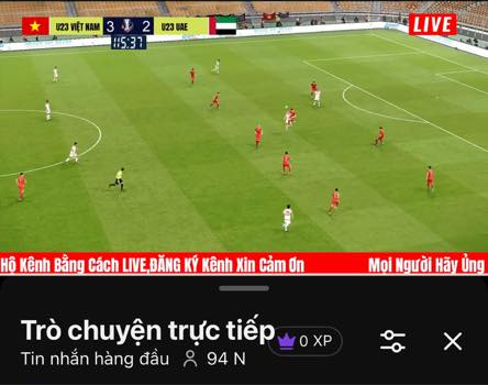 Việt Nam thắng th&igrave; vui, nhưng chia buồn với 130k người v&igrave;... coi nhầm một trận live đ&aacute; b&oacute;ng fake- Ảnh 2.