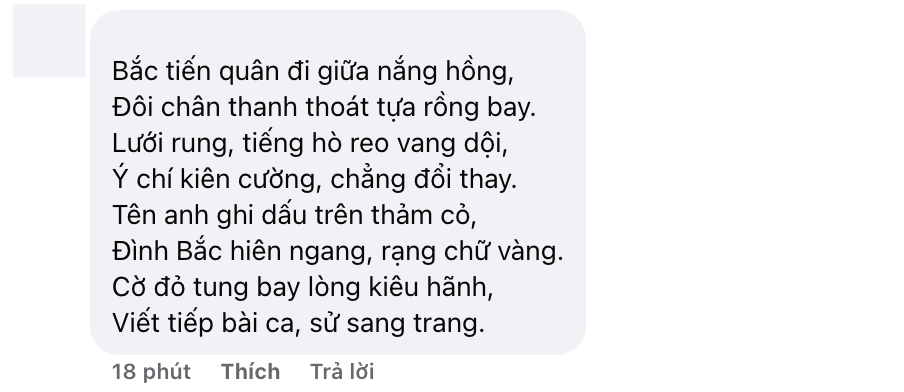 Cả MXH &ldquo;xuất khẩu th&agrave;nh thơ&rdquo; v&igrave; Đ&igrave;nh Bắc sau chiến chiến thắng lịch sử của U23 Việt Nam- Ảnh 7.