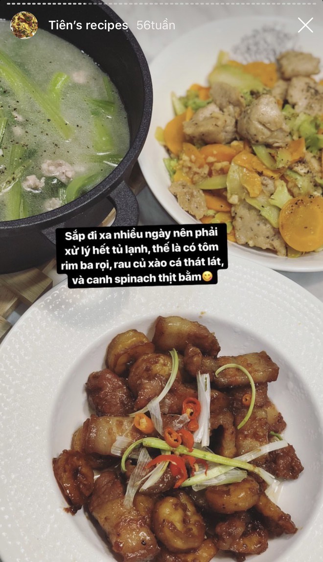 Những bữa cơm nhà của Tóc Tiên- Ảnh 5.