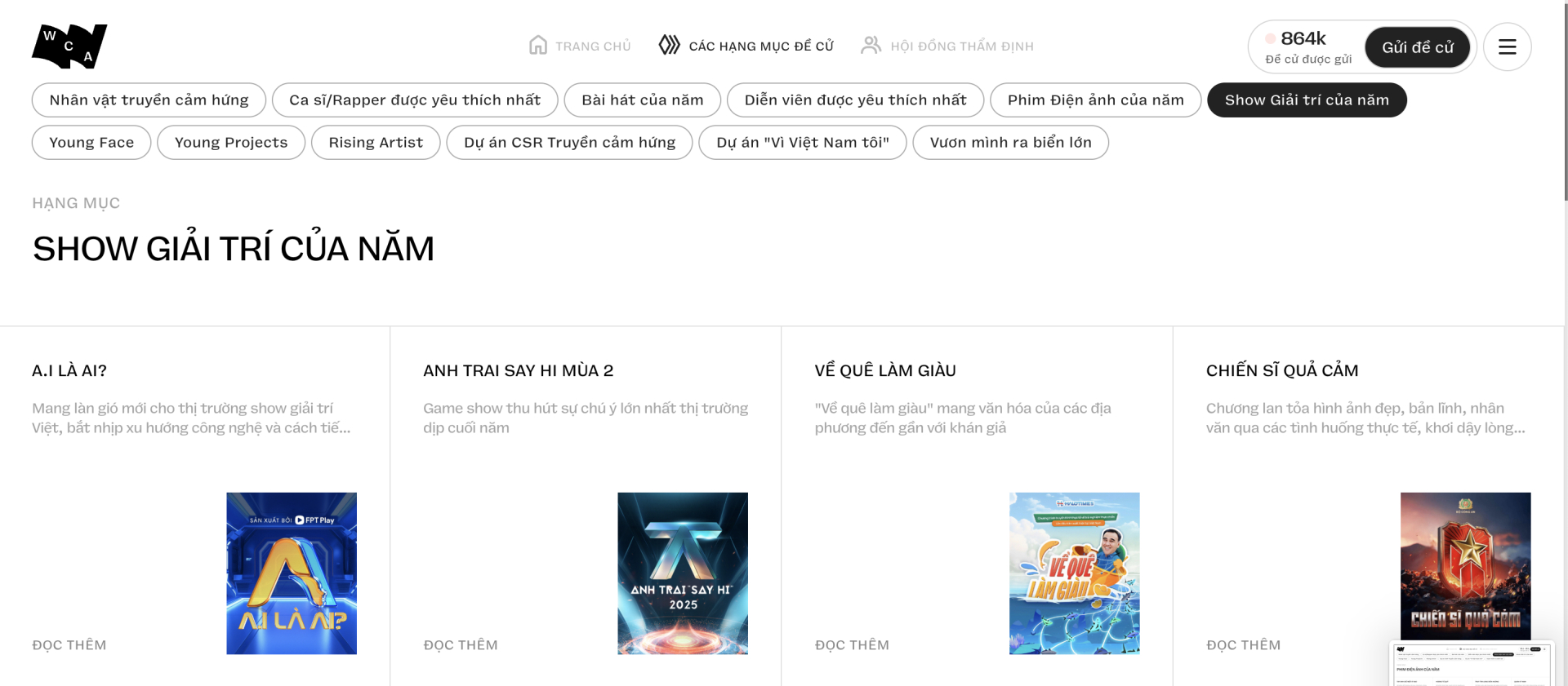 Gấp lắm rồi: Chỉ c&ograve;n 1 ng&agrave;y trước khi đ&oacute;ng cổng đề cử WeChoice Awards 2025!- Ảnh 9.
