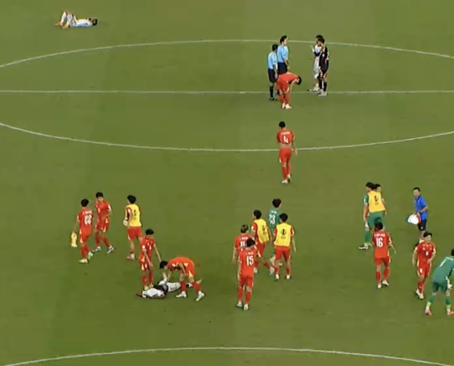 U23 Việt Nam chơi đ&atilde; hay, h&agrave;nh động với đối thủ c&ograve;n đẹp! Kh&ocirc;ng c&oacute; điểm ch&ecirc;- Ảnh 7.