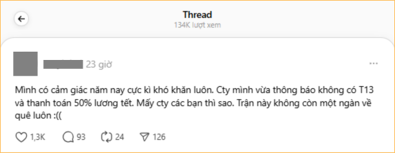 3 năm đi l&agrave;m kh&ocirc;ng c&oacute; thưởng Tết, trước Tết 1 th&aacute;ng c&ocirc;ng ty giải thể: Buồn v&ocirc; c&ugrave;ng!- Ảnh 2.