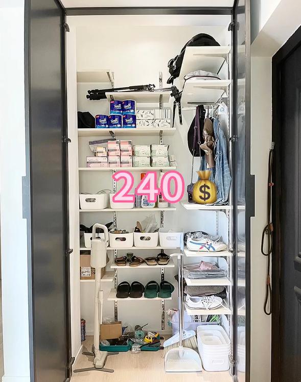 Vợ t&ocirc;i tự tay thiết kế to&agrave;n bộ hệ tủ trong nh&agrave; v&agrave; t&ocirc;i phải thừa nhận: Hiệu quả hơn nhiều nh&agrave; thiết kế- Ảnh 7.