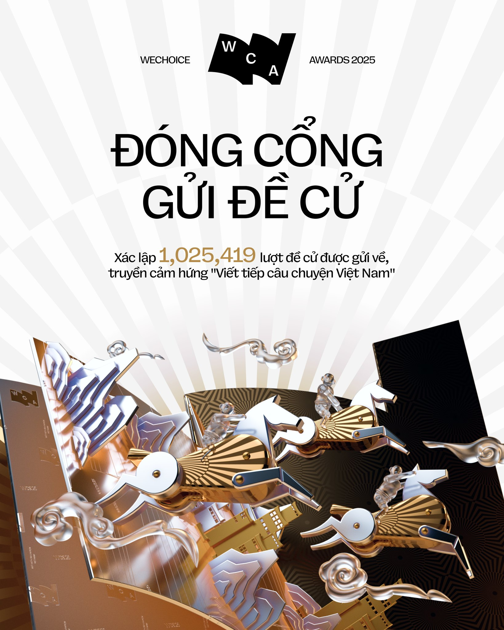 Chưa từng c&oacute;: Hơn 1 triệu lượt đề cử được gửi về WeChoice Awards 2025- Ảnh 1.