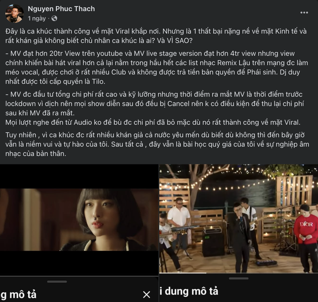 Bản nhạc viral khắp mạng x&atilde; hội, t&aacute;c giả vẫn ngậm ng&ugrave;i b&aacute;o lỗ- Ảnh 3.