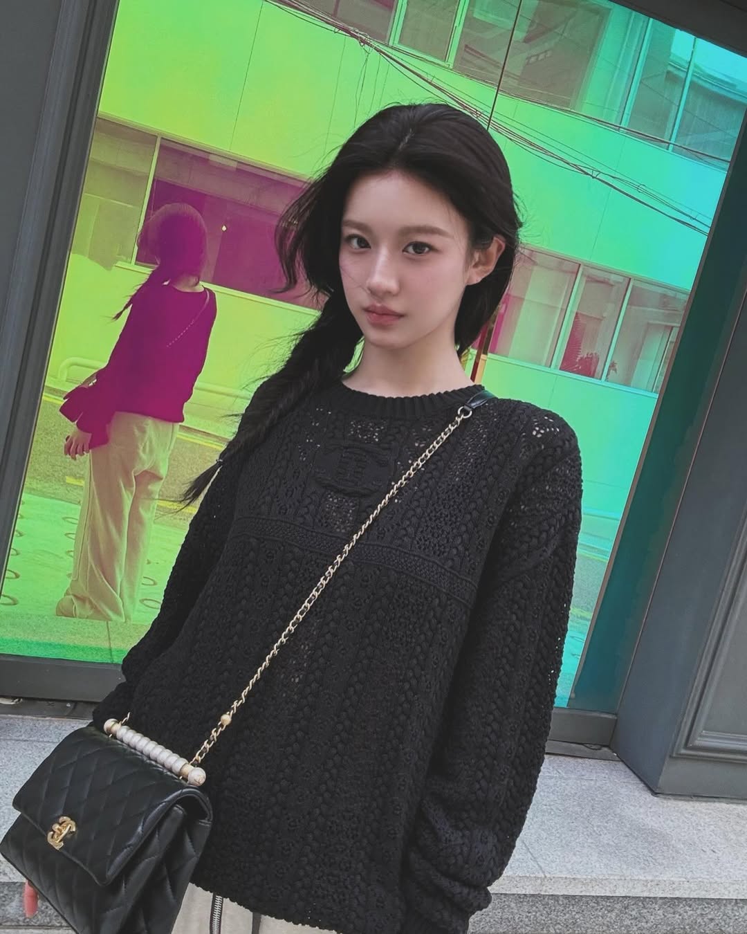 Mỹ nh&acirc;n được trời ban khu&ocirc;n mặt tỉ lệ kim cương, AI kh&ocirc;ng sao ch&eacute;p nổi: Visual n&agrave;y mặc bao tải cũng vẫn cuốn!- Ảnh 5.