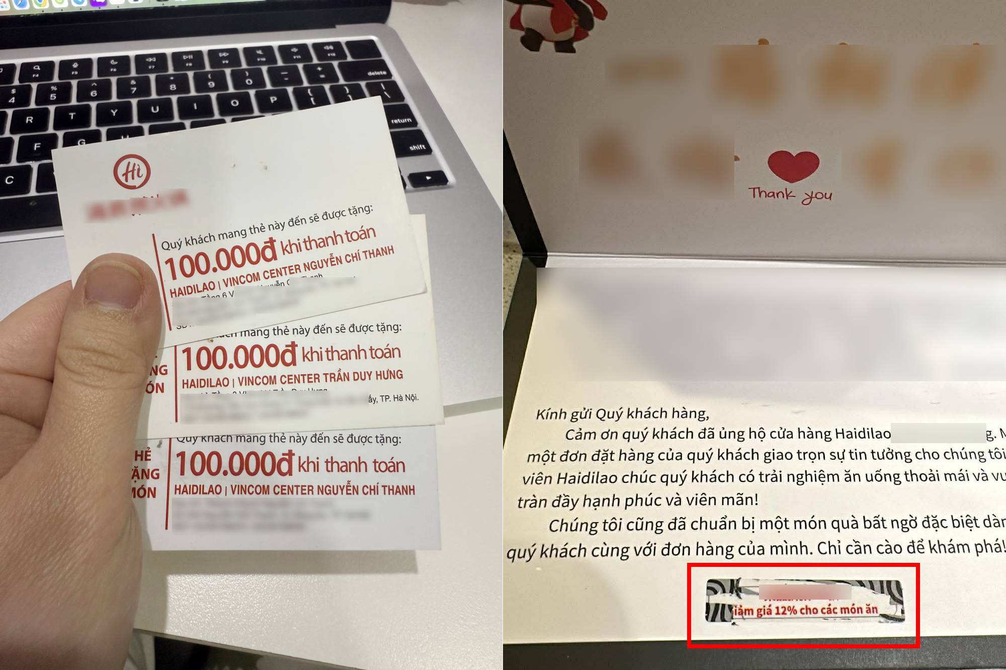 Cầm thẻ ng&acirc;n h&agrave;ng đi ăn Haidilao, nhiều người kh&ocirc;ng ngờ lại được giảm một mớ tiền- Ảnh 3.