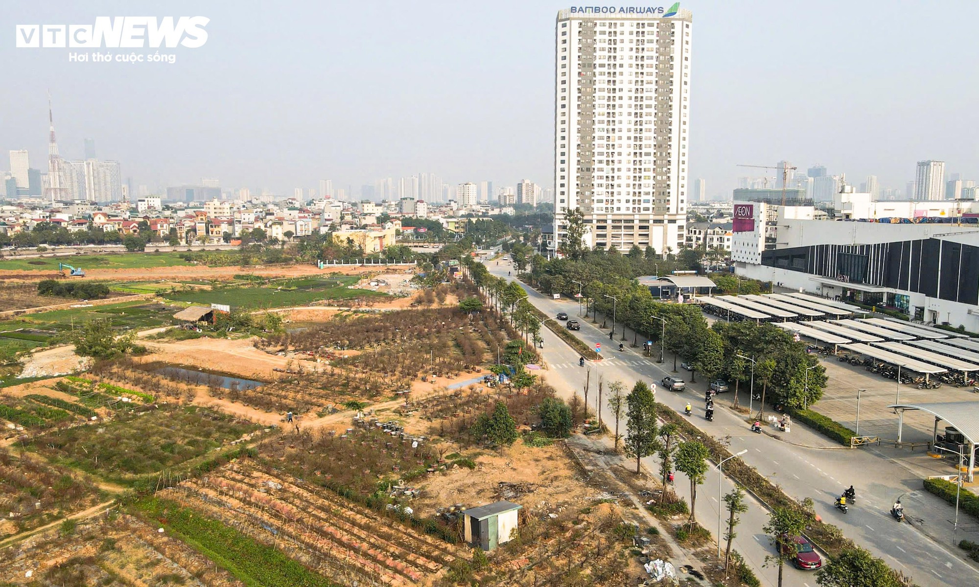 Người d&acirc;n 'thủ phủ' trồng đ&agrave;o ở H&agrave; Nội tất bật chuẩn bị cho Tết Nguy&ecirc;n đ&aacute;n- Ảnh 1.