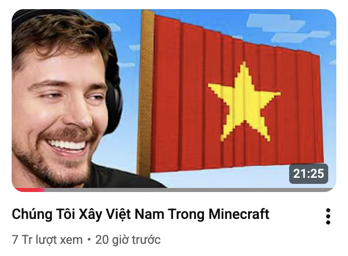Mang ch&ugrave;a B&aacute;i Đ&iacute;nh, Ninh B&igrave;nh v&agrave;o game, c&aacute;c thanh ni&ecirc;n Việt Nam v&ocirc; địch thế giới ở k&ecirc;nh của MrBeast!- Ảnh 1.