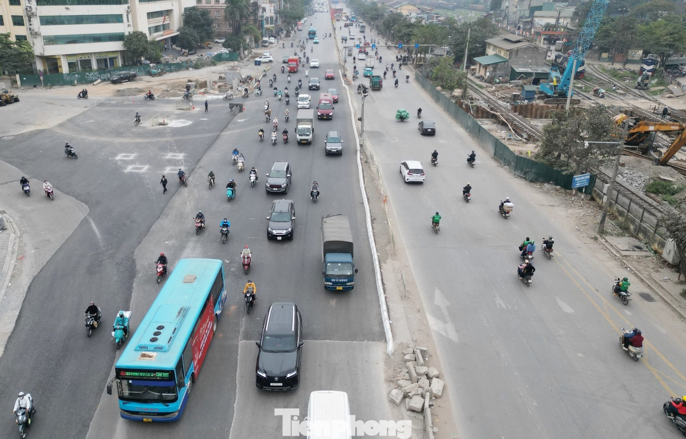 Hầm chui n&uacute;t giao Giải Ph&oacute;ng - Kim Đồng sẽ th&ocirc;ng xe ng&agrave;y 10/2- Ảnh 1.