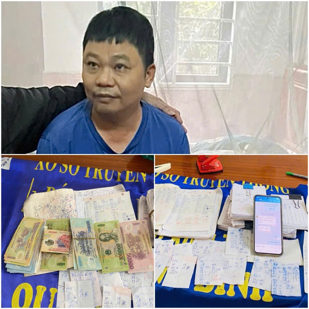 Bắt &ocirc;ng tr&ugrave;m điều h&agrave;nh đường d&acirc;y l&ocirc; đề giao dịch 7 tỷ đồng/th&aacute;ng- Ảnh 1.