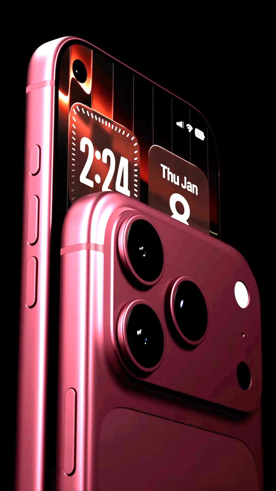 iPhone 18 Pro lộ diện m&agrave;u đỏ mới, thiết kế thay đổi- Ảnh 5.