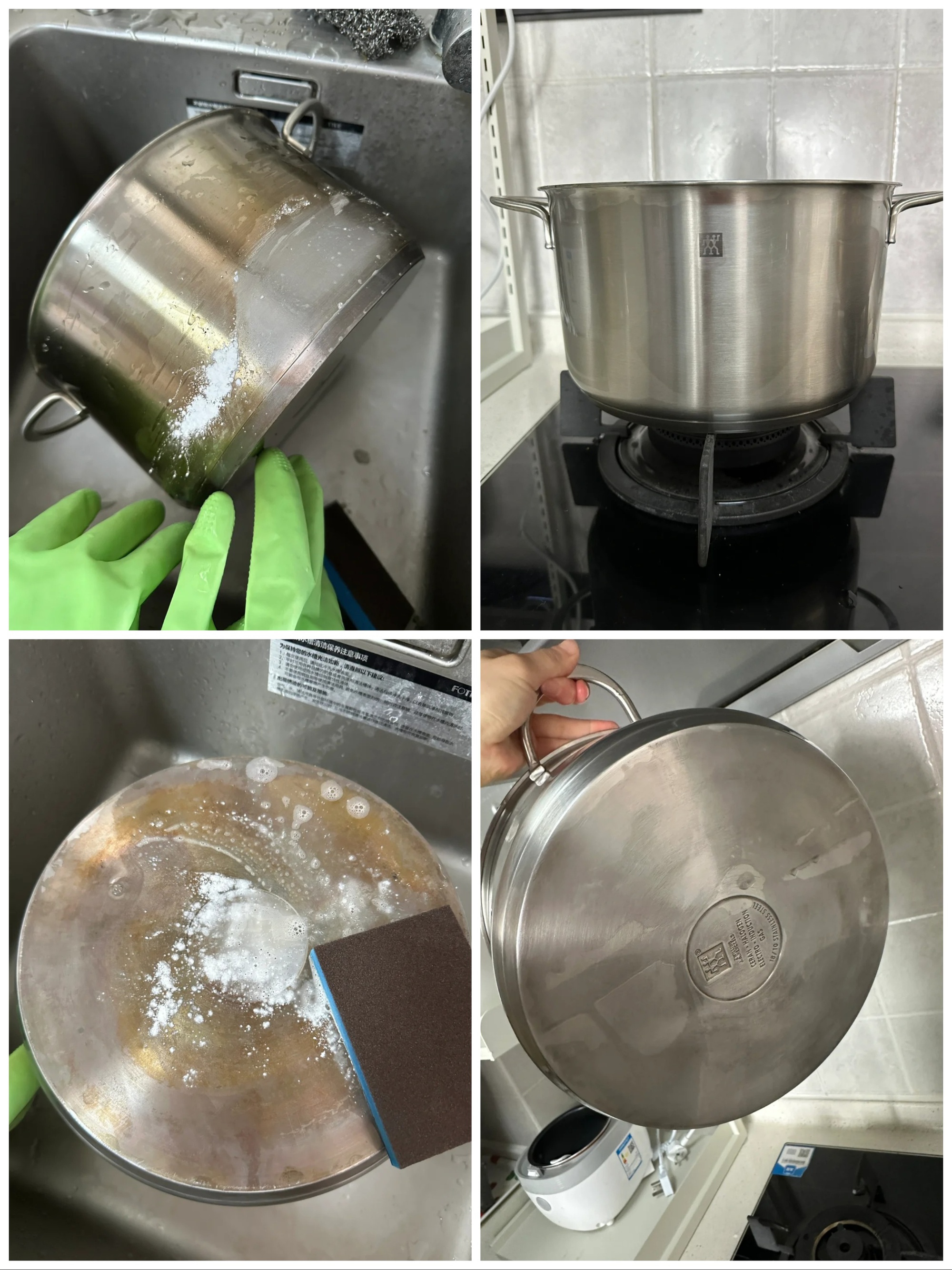 Chiếc nồi 20 năm vẫn s&aacute;ng như mới: Kỹ thuật l&agrave;m sạch của mẹ khiến t&ocirc;i kh&ocirc;ng thốt n&ecirc;n lời- Ảnh 8.