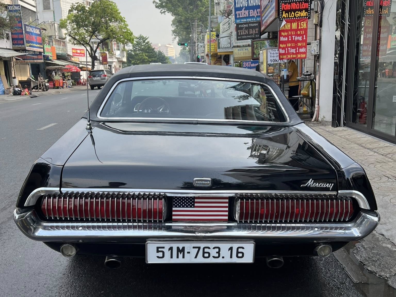 &Ocirc;ng Đặng L&ecirc; Nguy&ecirc;n Vũ cầm l&aacute;i &lsquo;h&agrave;ng hiếm&rsquo; Mercury Cougar 1968 xuống phố: Gần 60 năm tuổi vẫn chạy bốc, mảnh gh&eacute;p mới trong bộ sưu tập 4.000 tỷ đồng- Ảnh 3.