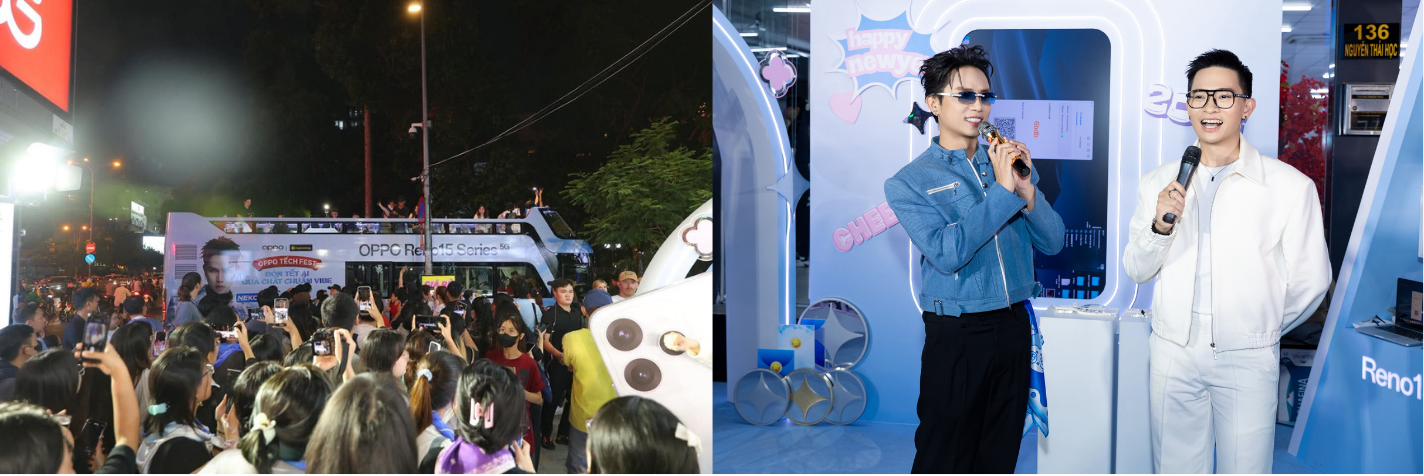 OPPO Reno15 Series c&ugrave;ng Neko L&ecirc; khuấy động Tếch Bus, kết nối với fan qua loạt khoảnh khắc ấn tượng giữa trung t&acirc;m TP.HCM- Ảnh 4.