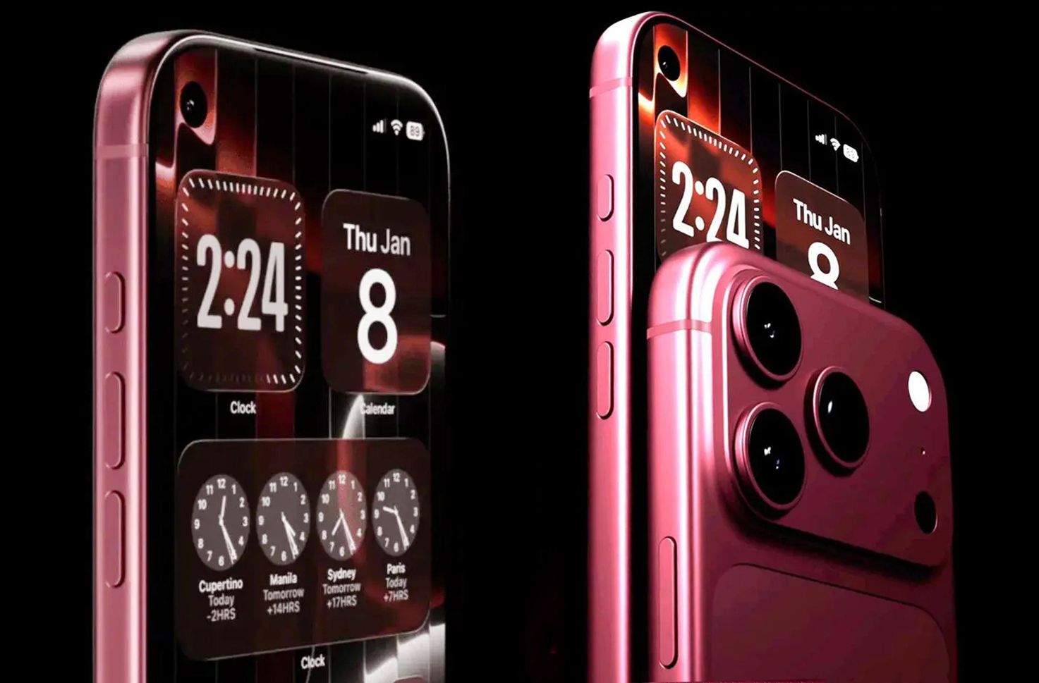 iPhone 18 Pro lộ diện m&agrave;u đỏ mới, thiết kế thay đổi- Ảnh 1.