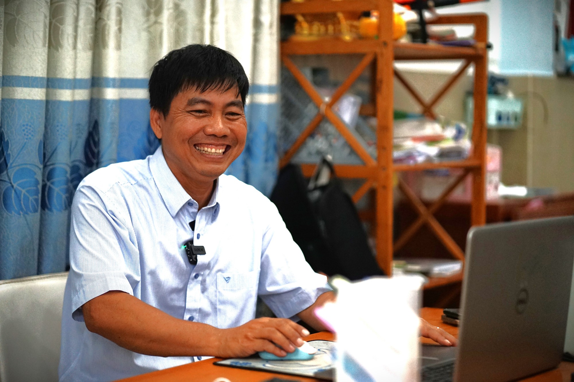 Gặp 2 cha con ở TP.HCM s&aacute;ng chế tho&aacute;t hiểm ch&aacute;y nổ nh&agrave; cao tầng bằng c&aacute;ch kh&ocirc;ng ai ngờ!- Ảnh 1.