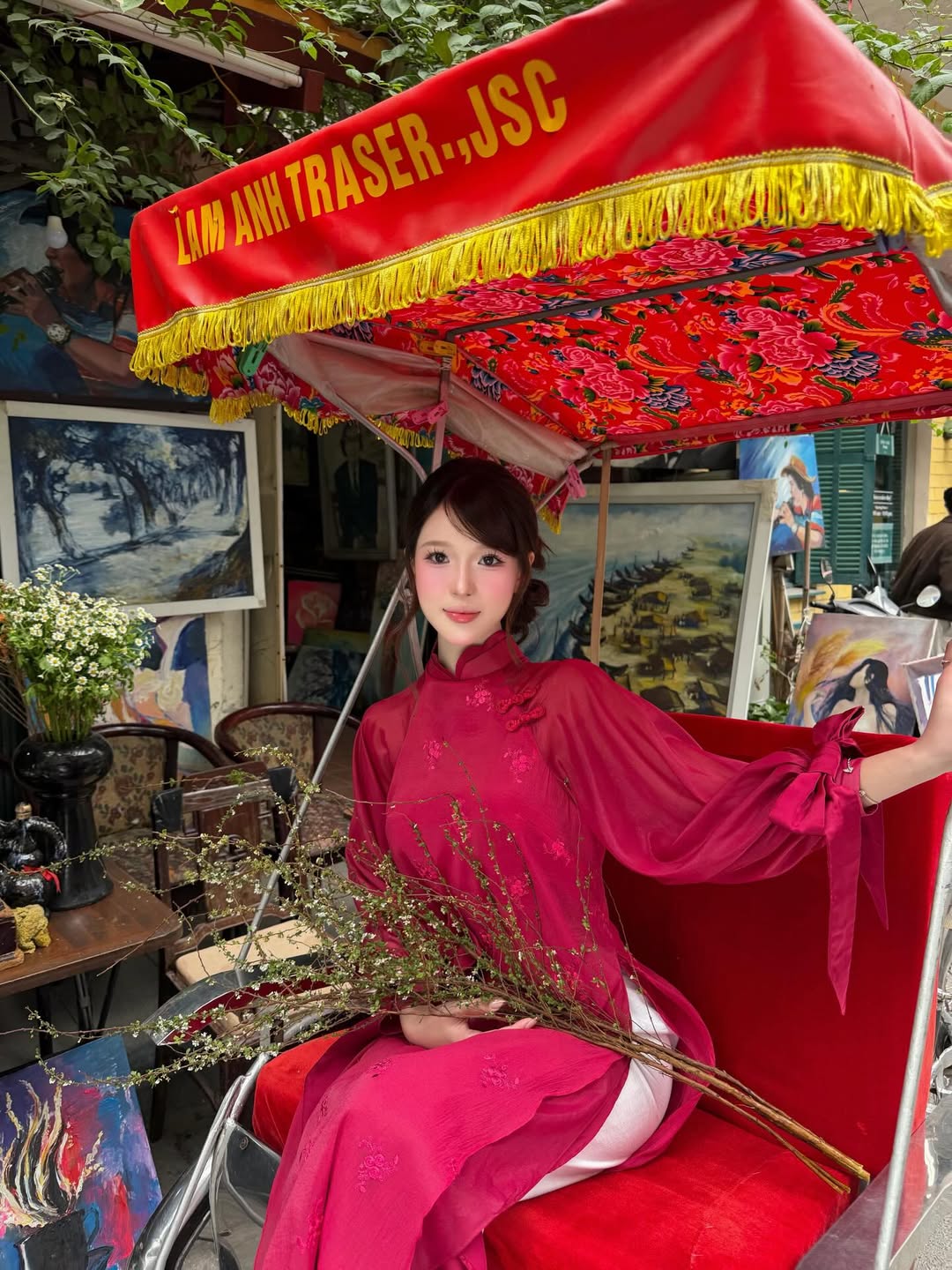 Đường đua &aacute;o d&agrave;i Tết 2026: Kh&ocirc;ng thể ph&acirc;n định thắng thua, g&aacute;i xinh tr&ecirc;n TikTok l&agrave; thần!- Ảnh 18.