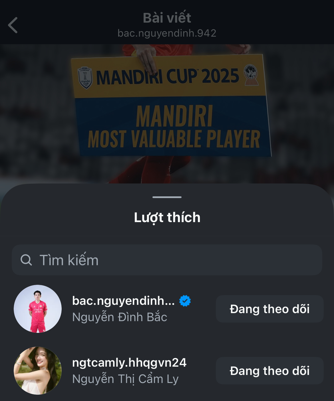 Á hậu Cẩm Ly phản ứng gì khi được gọi là 