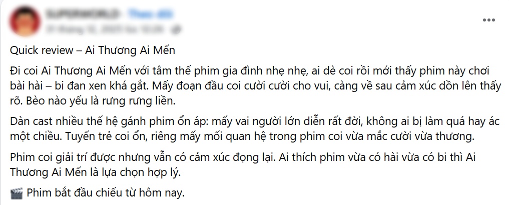 2026 mở b&aacute;t với phim Việt qu&aacute; xịn: Cả MXH thi nhau tung h&ocirc;, nữ ch&iacute;nh muốn ch&ecirc; cũng kh&ocirc;ng nổi- Ảnh 5.