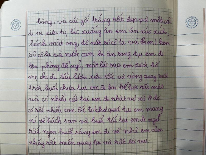 Bài văn tả ngày nghỉ được đi chơi gây "choáng": Dù là tiếng Việt nhưng thách bạn dịch được đấy!- Ảnh 2. Bài văn tả ngày nghỉ được đi chơi gây "choáng": Dù là tiếng Việt nhưng thách bạn dịch được đấy!- Ảnh 2.