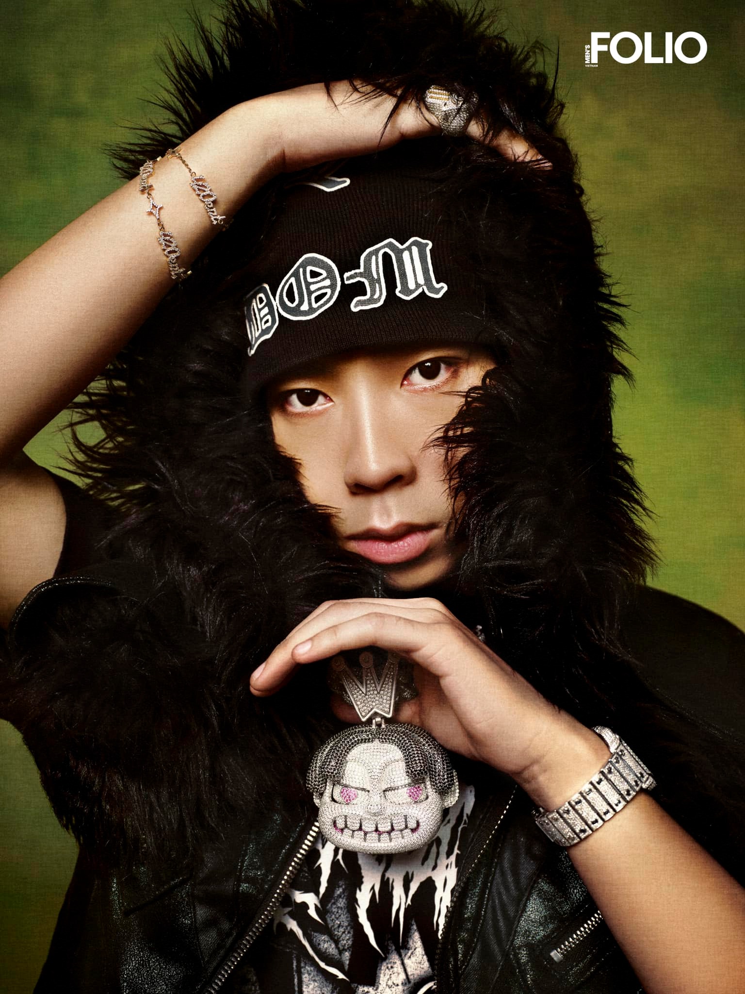 Cặp rapper Gen Z hot nhất Vbiz hiện nay h&ocirc;n nhau m&ugrave;i mẫn ng&agrave;y đầu năm- Ảnh 1.