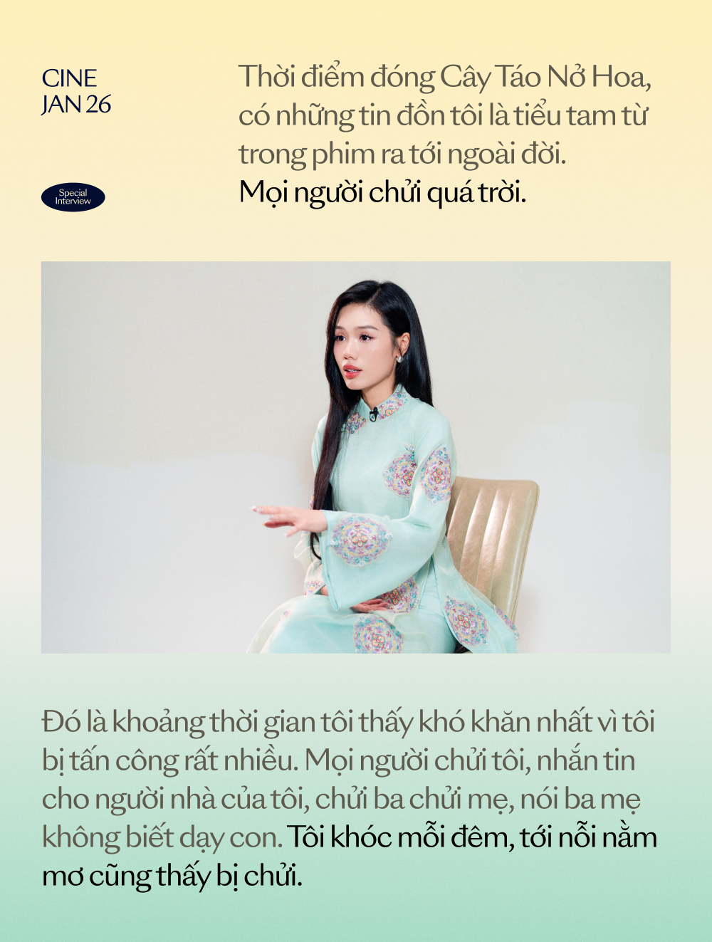 Tr&acirc;m Anh: T&ocirc;i kh&oacute;c mỗi đ&ecirc;m, nằm mơ cũng thấy bị chửi- Ảnh 6.