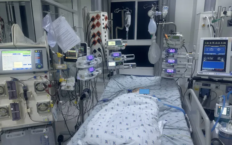 Lọc m&aacute;u cứu sống bệnh nhi tay ch&acirc;n miệng nguy kịch- Ảnh 1.