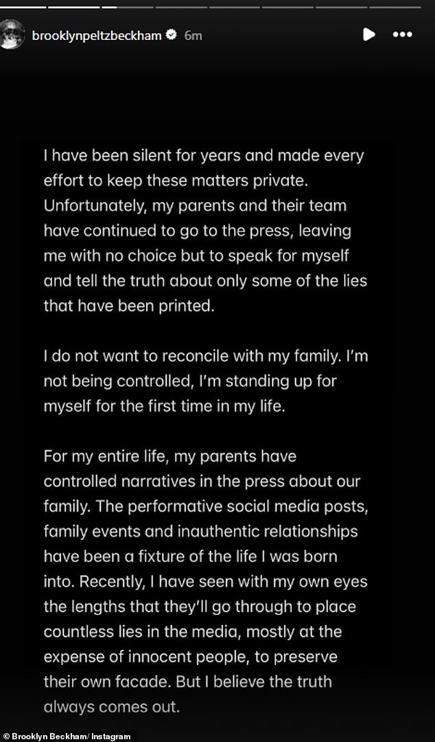 To&agrave;n văn 6 trang t&acirc;m thư của Brooklyn Beckham, n&ecirc;u bật 12 sự thật chấn động, c&ocirc;ng k&iacute;ch trực diện bố mẹ đẻ- Ảnh 6.