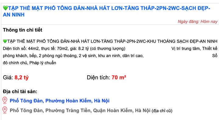 Nh&agrave; tập thể cũ ở H&agrave; Nội được rao b&aacute;n gi&aacute; hơn 350 triệu đồng/m&sup2;- Ảnh 3.
