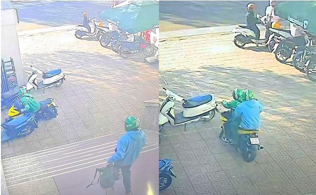 Nguồn gốc &aacute;o, mũ Grab được hai đối tượng sử dụng trong cướp ng&acirc;n h&agrave;ng ở Gia Lai- Ảnh 1.