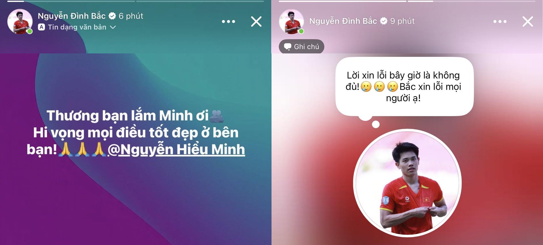 V&igrave; sao Đ&igrave;nh Bắc phải xo&aacute; video 5,6 triệu view v&agrave; loạt story sau trận thua U23 Trung Quốc?- Ảnh 1.