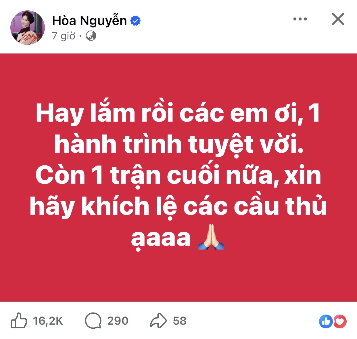 Ho&agrave; Minzy, BigDaddy n&oacute;i lời thật l&ograve;ng về trận thua của U23 Việt Nam trước U23 Trung Quốc- Ảnh 2.