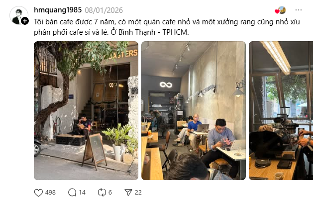 1 triệu người Việt xem b&agrave;i đăng Threads n&agrave;y! H&agrave;ng loạt chủ thương hiệu v&agrave;o b&igrave;nh luận: Chuyện g&igrave; đ&acirc;y?- Ảnh 2.