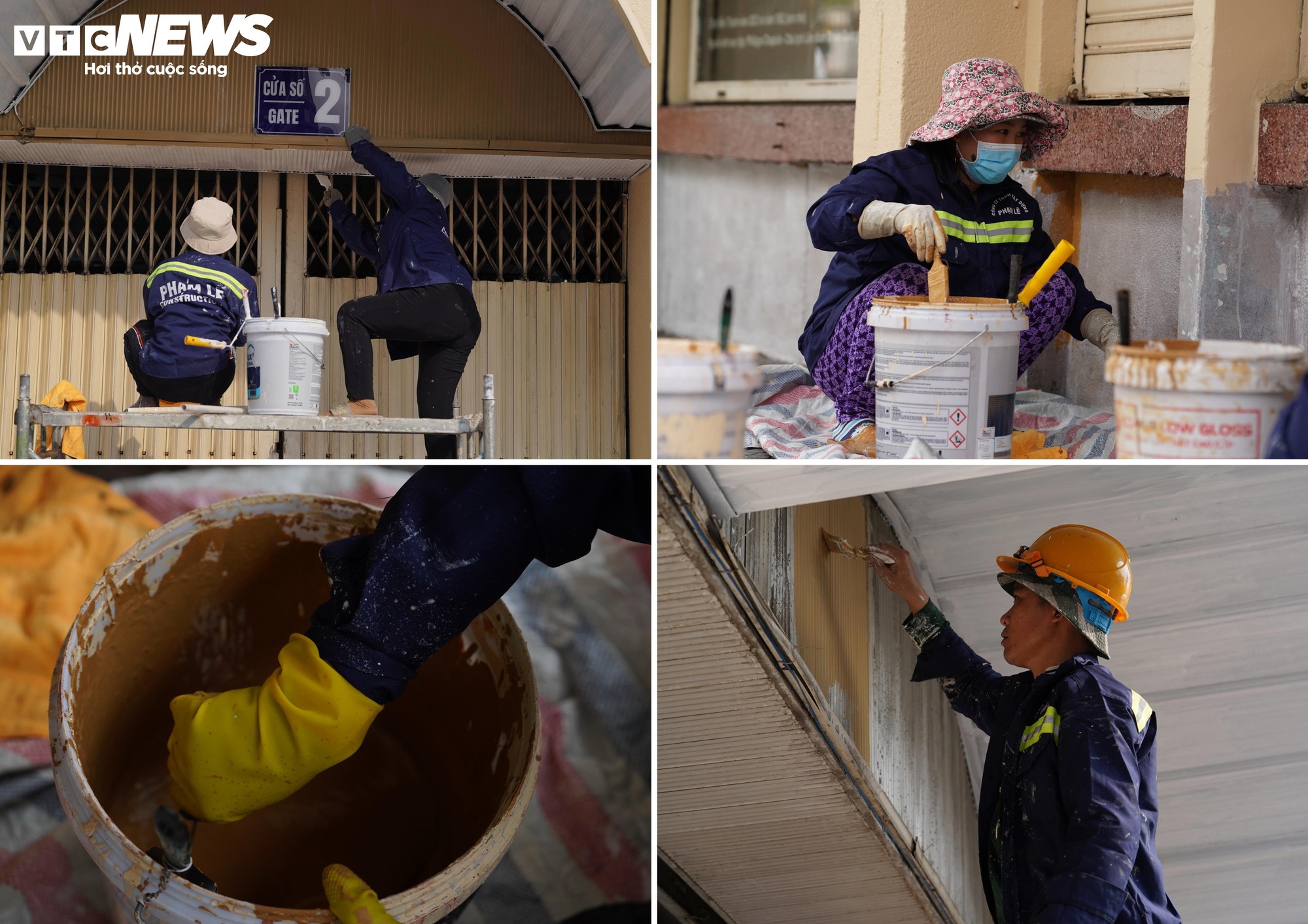 C&aacute;c biểu tượng ở trung t&acirc;m TP.HCM 'kho&aacute;c &aacute;o mới' đ&oacute;n Tết- Ảnh 2.