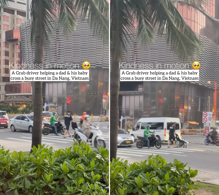 Thấy kh&aacute;ch T&acirc;y run rẩy giữa d&ograve;ng xe cộ, t&agrave;i xế Việt c&oacute; pha xử l&yacute; "đi v&agrave;o l&ograve;ng người" khiến cả thế giới phải ngả mũ nể phục- Ảnh 2.