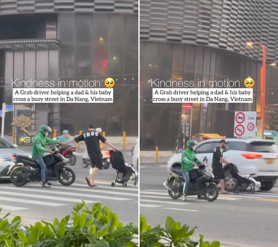 Thấy kh&aacute;ch T&acirc;y run rẩy giữa d&ograve;ng xe cộ, t&agrave;i xế Việt c&oacute; pha xử l&yacute; "đi v&agrave;o l&ograve;ng người" khiến cả thế giới phải ngả mũ nể phục- Ảnh 3.