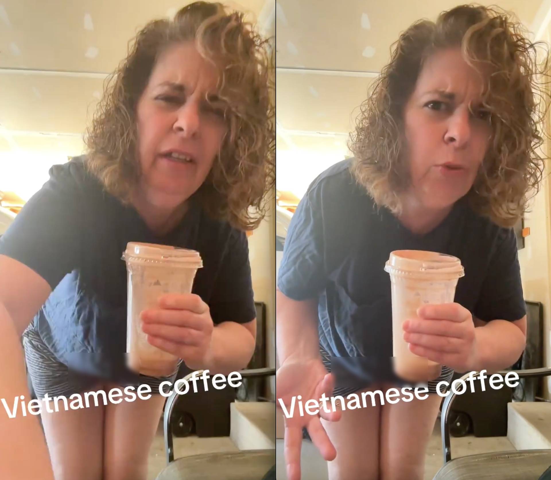 Kh&aacute;ch T&acirc;y run lẩy bẩy sau khi thử 1 m&oacute;n Việt Nam: 