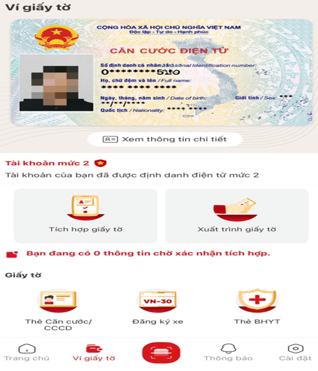 Th&ocirc;ng tin tr&ecirc;n VNeID m&agrave; người d&acirc;n cần cập nhật ngay kẻo mất quyền lợi- Ảnh 1.