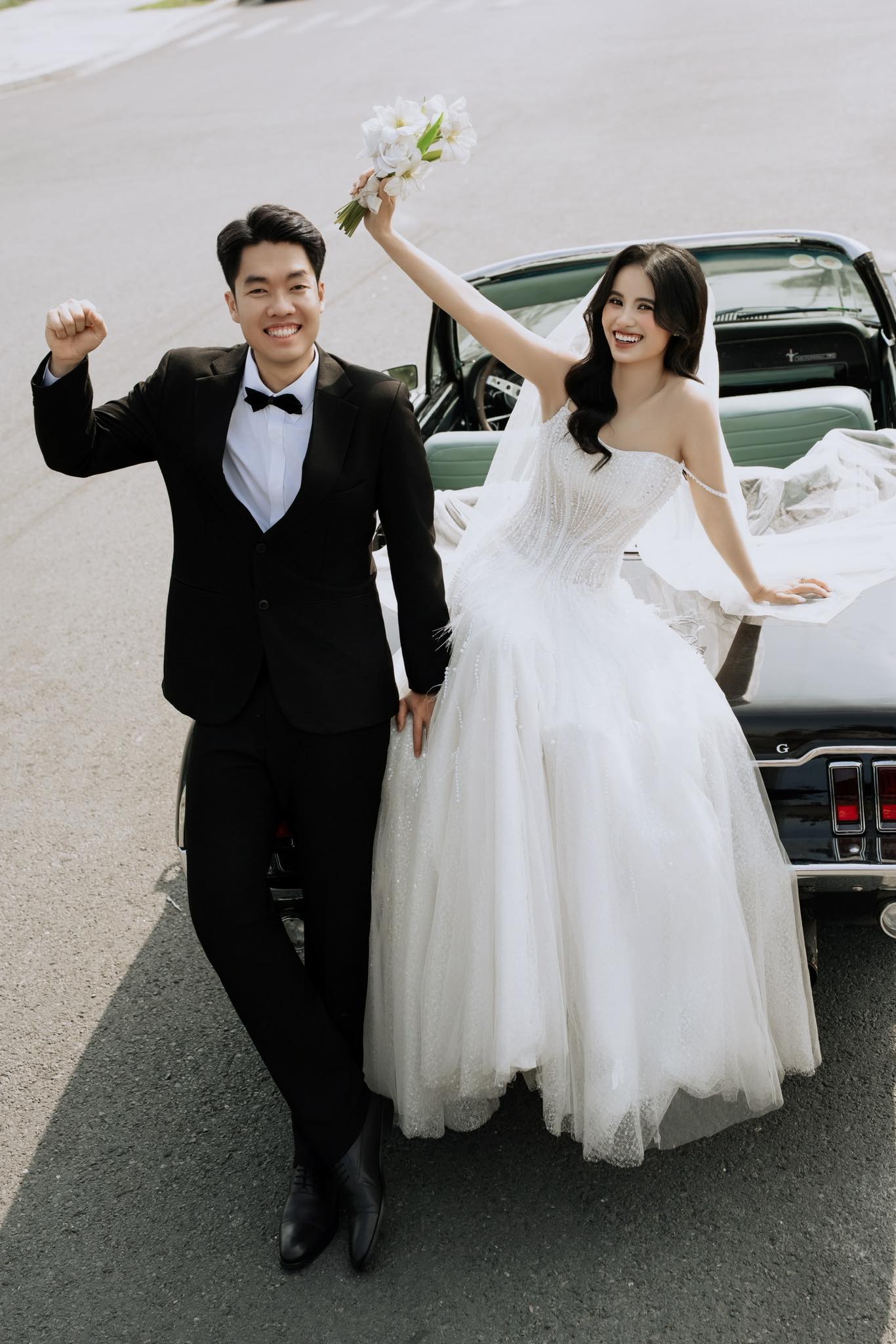 Chuyện t&igrave;nh Olympic đơm hoa: Hotgirl bắn cung &Aacute;nh Nguyệt chốt ng&agrave;y cưới tay vợt L&ecirc; Đức Ph&aacute;t, visual c&ocirc; d&acirc;u đỉnh ch&oacute;p!- Ảnh 1.